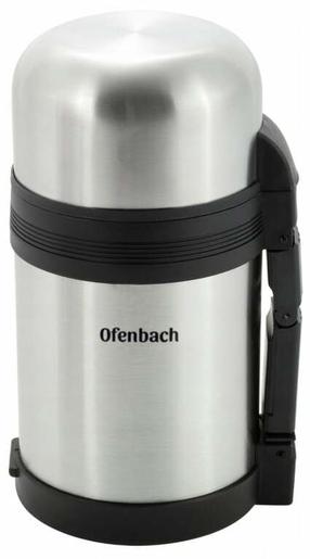 Toidutermos Ofenbach 101309, 0.800 l, hõbe v./must v.