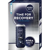 Kūno priežiūros rinkinys vyrams Nivea Time for Recovery Set, 325 ml