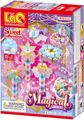 Конструктор Laq Sweet Collection Magical L7629, 180 шт., многоцветный