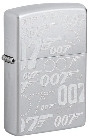Žiebtuvėlis Zippo James Bond™ 48735, sidabro sp.