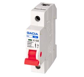 Slēdzis Gacia DL1251P016, 1P, D, 6kA, 16 A