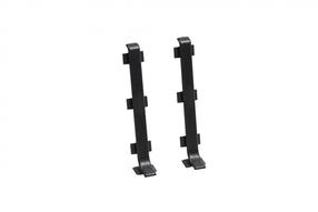 Ühendus Cezar LP80, 1 cm x 8 cm x 0.5 cm, tumehall v., 2 tk
