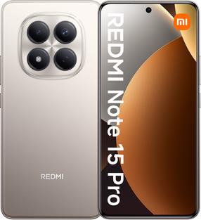 Mobilais telefons Xiaomi Redmi Note 15 Pro, 256 GB, titāna krās.
