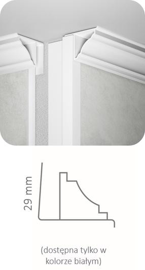 Ühenduslint Vilo B4 White, valge v., 270 cm x 2.9 cm