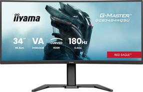 Monitors Iiyama G-Master, GCB3484WQSU-B1, VA, 180 Hz, UWQHD, 34"