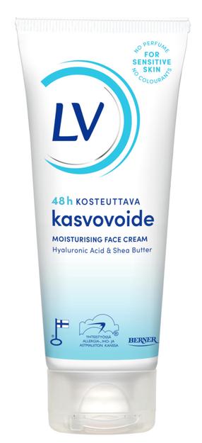 Sejas krēms LV Moisturising 48h, 75 ml