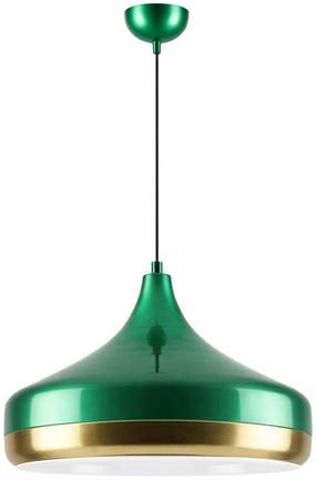 Lampa griesti Opviq Yildo 253-I, E27, 1 x 40 W, zaļa krās. / zaļa krās.