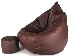 Sėdmaišių rinkinys Mega Comfort XXL 019, ruda sp.