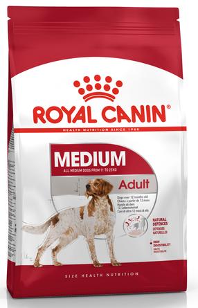 Сухой корм для собак Royal Canin Medium, курица/свинина, 15 кг