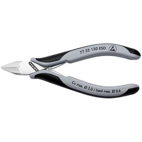 Lõikur elektromehaanika jaoks Knipex 77 32 130 ESD, 130 mm