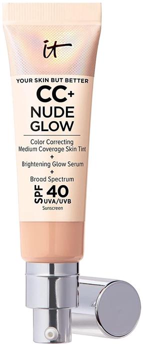 Skystas makiažo pagrindas IT Cosmetics CC+ Nude Glow, SPF 40, neutral medium, 32 ml