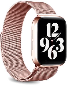 Dirželis Puro, Milanese Magnetic Band Apple Watch 38/40/41 mm, rožinė sp.