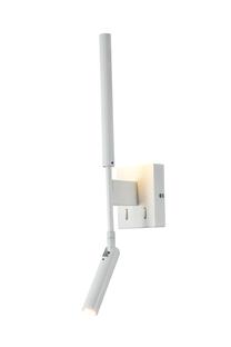 Šviestuvas sieninis Domoletti Aria MB914025, LED, 3000 °K, 3 x 9 W, balta sp. / balta sp.