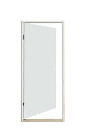 Durų stakta Domoletti, 205 cm x 7 cm x 2.8 cm, universali, balta sp.