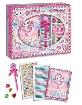 Laste päevik Pulio Style Up Diary Set, mitmevärviline
