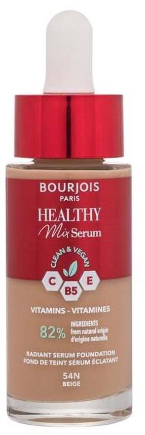 Жидкая основа для макияжа Bourjois Paris Healthy Mix With VItamins, 54n beige, 30 мл