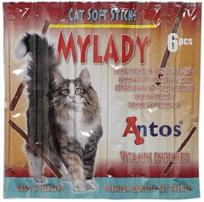 Skanėstas katėms Antos Mylady Soft Sticks, ėriena/kalakutiena, 0.03 kg, 6 vnt.