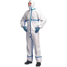 Darba tērps DuPont Tyvek 600 Plus, balta krās., XL izmērs