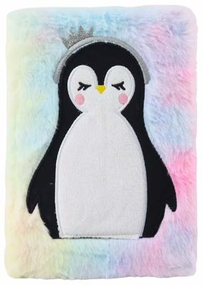 Märkmik Lean Toys Penguin, jooneline, A5, mitmevärviline