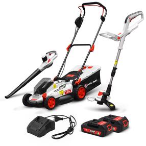 Akuga muruniiduki komplekt Elem Garden Technic TCB20V-2XLI2AF, 20 V