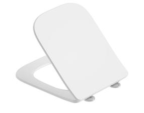 Unitazo dangtis Invena Paros, balta sp., 42 cm x 34 cm