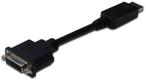 Adapter Assmann Adapter Cable Displayport / DVI-I Displayport, DVI-I female, 0.15 m, must v.