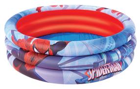 Baseinas, pripučiamas/vaikiškas Bestway Spiderman 98018, mėlynas, 122 x 30 cm, 200 l