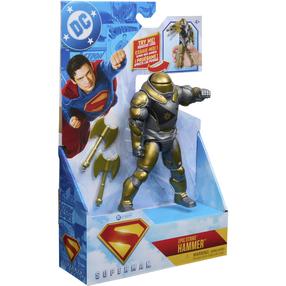 Žaislinė figūrėlė Spin Master Superman Epic Strike Hammer, 15 cm, aukso sp./sidabro sp.