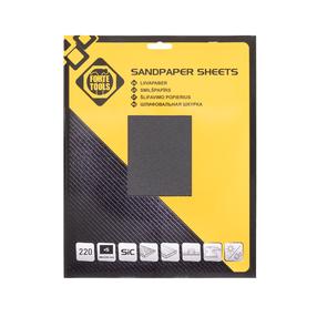 Šlifavimo lapas Forte Tools 220, 220, 28 cm x 23 cm, 5 vnt.