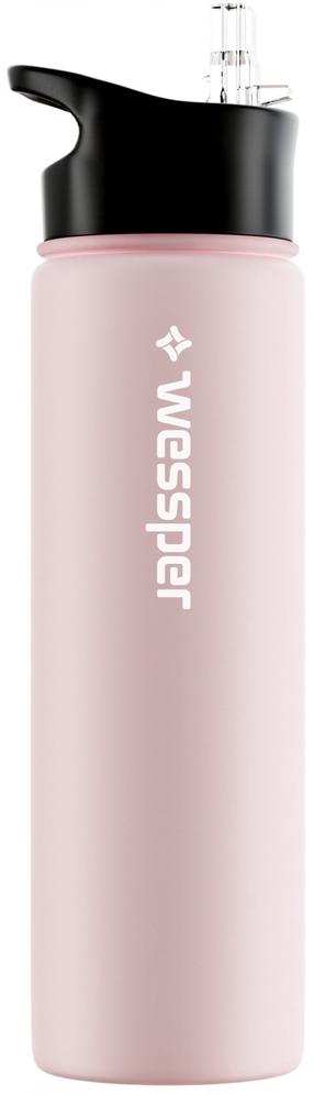 Бутылка-термос Wessper ActiveMax Steeline, 0.7 л, розовый цв.