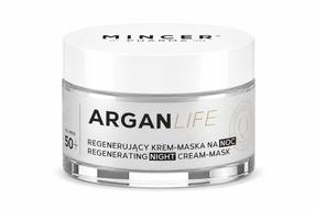 Nakts sejas krēms, maska Mincer Pharma Argan Life 803, 50 ml, 50+