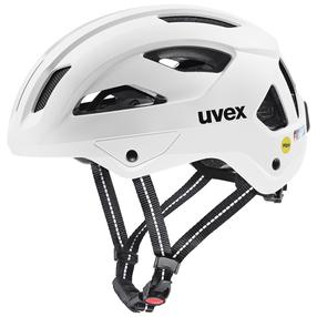 Jalgrattakiiver universaalne Uvex City Stride MIPS, valge v., 59-61 cm