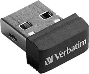 USB mälupulk Verbatim Store 'n' Stay Nano, must v., 16 GB