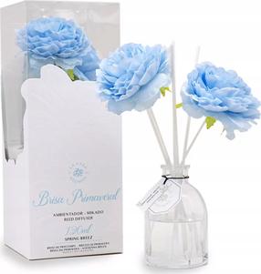 Mājas aromatizētājs, smaržu kociņi La Casa De Los Aromas Brisa Primavera, 120 ml Zila krās./Balta krās.