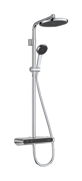 Dušas komplekts ar termostata jaucējkrānu Hansgrohe Activera S 240 28638000, hroma krās.