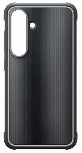Telefona vāciņš Samsung Rugged Case Samsung Galaxy S25, melns krās.