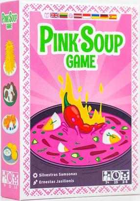 Stalo žaidimas Pink Soup, LT EN
