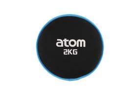 Цельная гантель Atom, 20 см