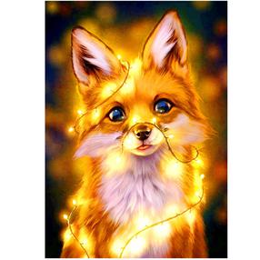 Deimantinė mozaika Fox DP0028, įvairių spalvų