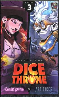 Kortų žaidimas Enigma Dice Throne: Season Two Cursed Pirate v. Artificer, EN