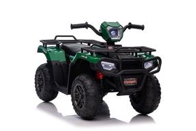 Bērnu elektriskais kvadracikls Lean Toys Quad JC915, zaļa krās.