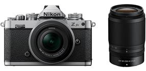 Sisteminis fotoaparatas Nikon Z fc + Nikkor Z DX 16-50mm f/3.5-6.3 VR + Nikkor Z DX 50-250mm f/4.5-6.3 VR, sidabro sp./juoda sp.