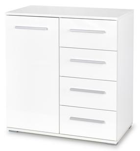 Kumode Lima KM-2, balta krās., 82 cm x 77 cm x 40 cm