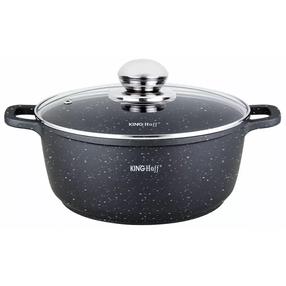 Katls King Hoff KH-1597, Ø28 cm, 6.5 l, melna krās.
