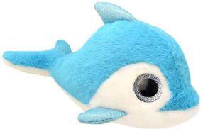 Mīkstā rotaļlieta Wild Planet Dolphin, zila krās.