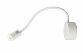 Valgusti seinale SLV Dio Flex Plate 1002118, LED, 3000 °K, 1 x 1.9 W, valge v. / valge v.