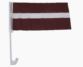 Karodziņš, 30 cm x 15 cm, balta krās./sarkana krās.