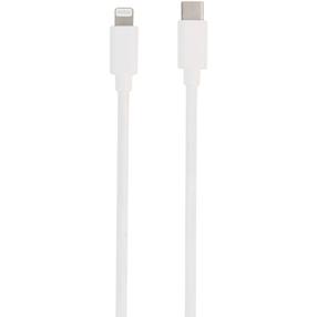 Kabelis Vivanco 60085 USB Type-C, Lightning, 2 m, balta sp.