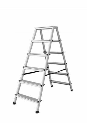 Kopėčios dvipusės buitinės AWTools AW23006, 136 cm