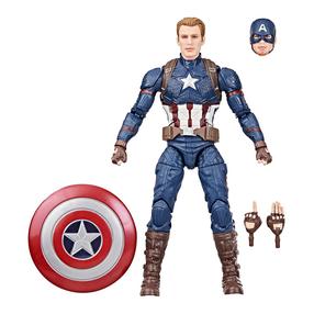 Rotaļlietu figūriņa, ar piederumiem Hasbro Avengers Legends Captain America G06075L0, zila krās.